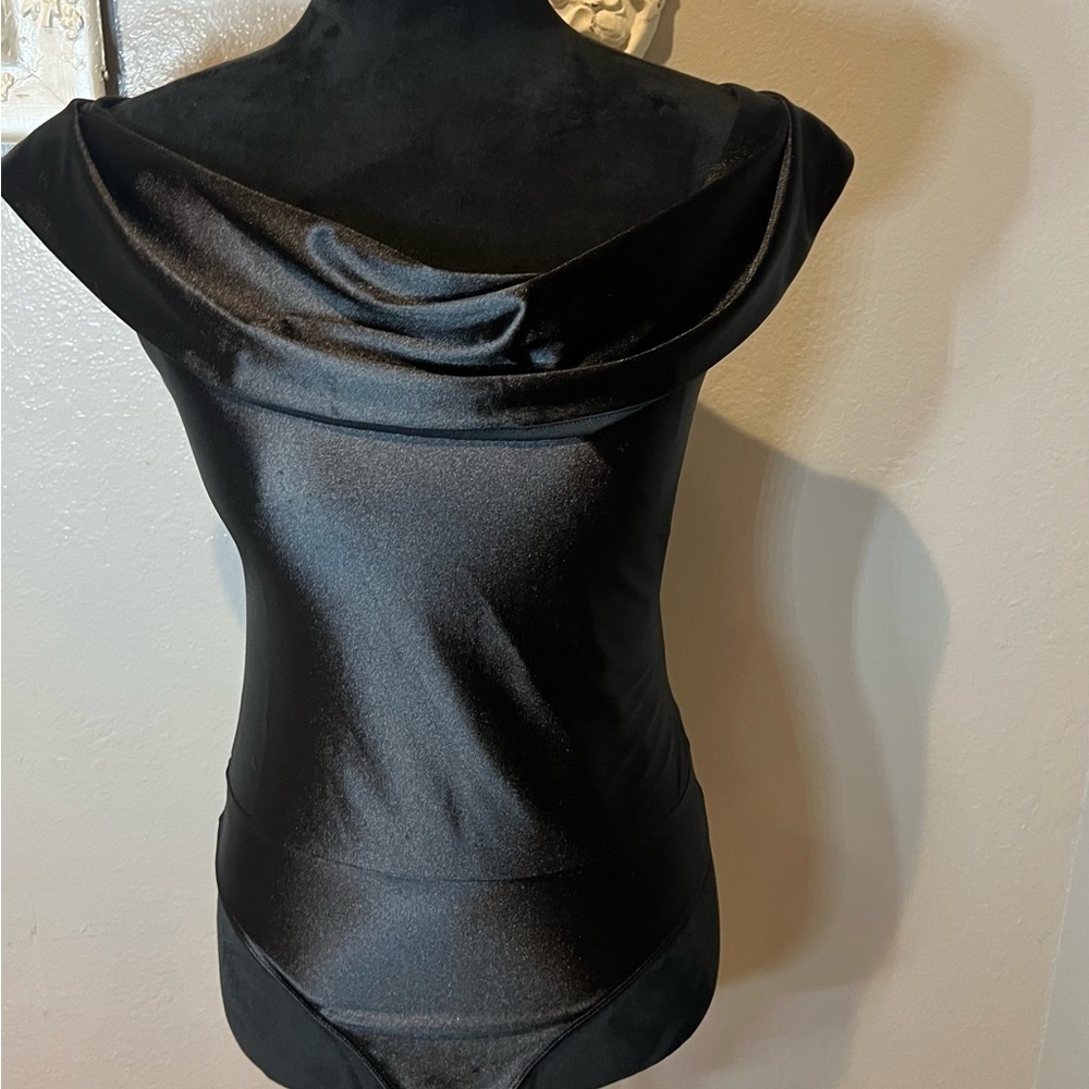 Express black bodysuit top xs